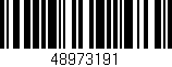 Código de barras (EAN, GTIN, SKU, ISBN): '48973191'