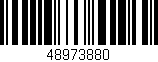 Código de barras (EAN, GTIN, SKU, ISBN): '48973880'