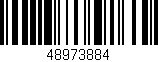 Código de barras (EAN, GTIN, SKU, ISBN): '48973884'