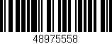 Código de barras (EAN, GTIN, SKU, ISBN): '48975558'