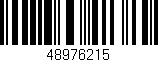 Código de barras (EAN, GTIN, SKU, ISBN): '48976215'