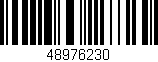 Código de barras (EAN, GTIN, SKU, ISBN): '48976230'