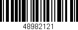 Código de barras (EAN, GTIN, SKU, ISBN): '48982121'