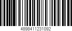 Código de barras (EAN, GTIN, SKU, ISBN): '4898411231092'