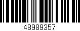 Código de barras (EAN, GTIN, SKU, ISBN): '48989357'