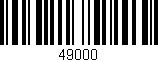 Código de barras (EAN, GTIN, SKU, ISBN): '49000'