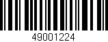 Código de barras (EAN, GTIN, SKU, ISBN): '49001224'