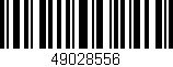 Código de barras (EAN, GTIN, SKU, ISBN): '49028556'