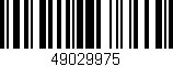 Código de barras (EAN, GTIN, SKU, ISBN): '49029975'