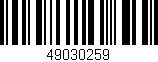 Código de barras (EAN, GTIN, SKU, ISBN): '49030259'
