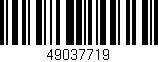 Código de barras (EAN, GTIN, SKU, ISBN): '49037719'