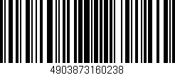 Código de barras (EAN, GTIN, SKU, ISBN): '4903873160238'