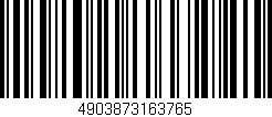 Código de barras (EAN, GTIN, SKU, ISBN): '4903873163765'