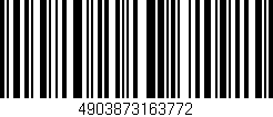 Código de barras (EAN, GTIN, SKU, ISBN): '4903873163772'