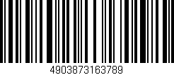 Código de barras (EAN, GTIN, SKU, ISBN): '4903873163789'