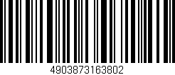 Código de barras (EAN, GTIN, SKU, ISBN): '4903873163802'