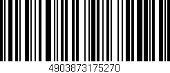 Código de barras (EAN, GTIN, SKU, ISBN): '4903873175270'