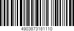 Código de barras (EAN, GTIN, SKU, ISBN): '4903873181110'