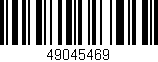 Código de barras (EAN, GTIN, SKU, ISBN): '49045469'