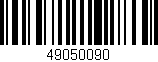 Código de barras (EAN, GTIN, SKU, ISBN): '49050090'