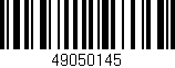 Código de barras (EAN, GTIN, SKU, ISBN): '49050145'