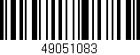 Código de barras (EAN, GTIN, SKU, ISBN): '49051083'