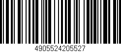 Código de barras (EAN, GTIN, SKU, ISBN): '4905524205527'