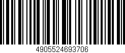 Código de barras (EAN, GTIN, SKU, ISBN): '4905524693706'