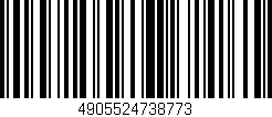 Código de barras (EAN, GTIN, SKU, ISBN): '4905524738773'