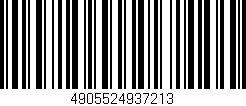 Código de barras (EAN, GTIN, SKU, ISBN): '4905524937213'