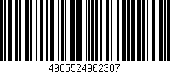 Código de barras (EAN, GTIN, SKU, ISBN): '4905524962307'