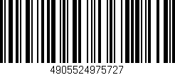 Código de barras (EAN, GTIN, SKU, ISBN): '4905524975727'