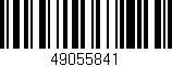 Código de barras (EAN, GTIN, SKU, ISBN): '49055841'