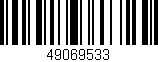 Código de barras (EAN, GTIN, SKU, ISBN): '49069533'