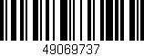 Código de barras (EAN, GTIN, SKU, ISBN): '49069737'