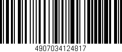 Código de barras (EAN, GTIN, SKU, ISBN): '4907034124817'