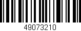 Código de barras (EAN, GTIN, SKU, ISBN): '49073210'