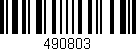 Código de barras (EAN, GTIN, SKU, ISBN): '490803'