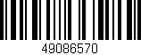 Código de barras (EAN, GTIN, SKU, ISBN): '49086570'