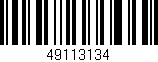 Código de barras (EAN, GTIN, SKU, ISBN): '49113134'