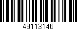 Código de barras (EAN, GTIN, SKU, ISBN): '49113146'