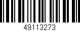 Código de barras (EAN, GTIN, SKU, ISBN): '49113273'