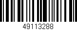 Código de barras (EAN, GTIN, SKU, ISBN): '49113288'