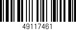 Código de barras (EAN, GTIN, SKU, ISBN): '49117461'