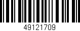 Código de barras (EAN, GTIN, SKU, ISBN): '49121709'