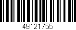 Código de barras (EAN, GTIN, SKU, ISBN): '49121755'