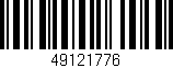 Código de barras (EAN, GTIN, SKU, ISBN): '49121776'