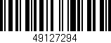 Código de barras (EAN, GTIN, SKU, ISBN): '49127294'