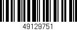 Código de barras (EAN, GTIN, SKU, ISBN): '49129751'