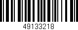 Código de barras (EAN, GTIN, SKU, ISBN): '49133218'